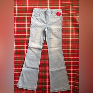SPANX shape everywear Blue Flare Jeans size large nwt